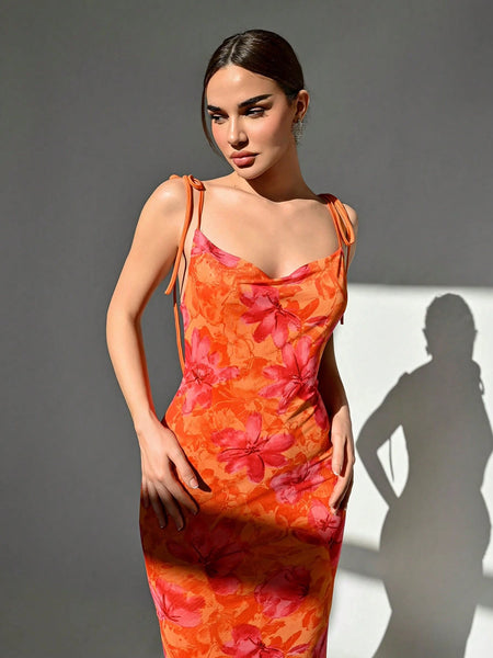alo orange dress Alo Yoga Alosoft Courtside Tennis Dress - Red Hot Summer