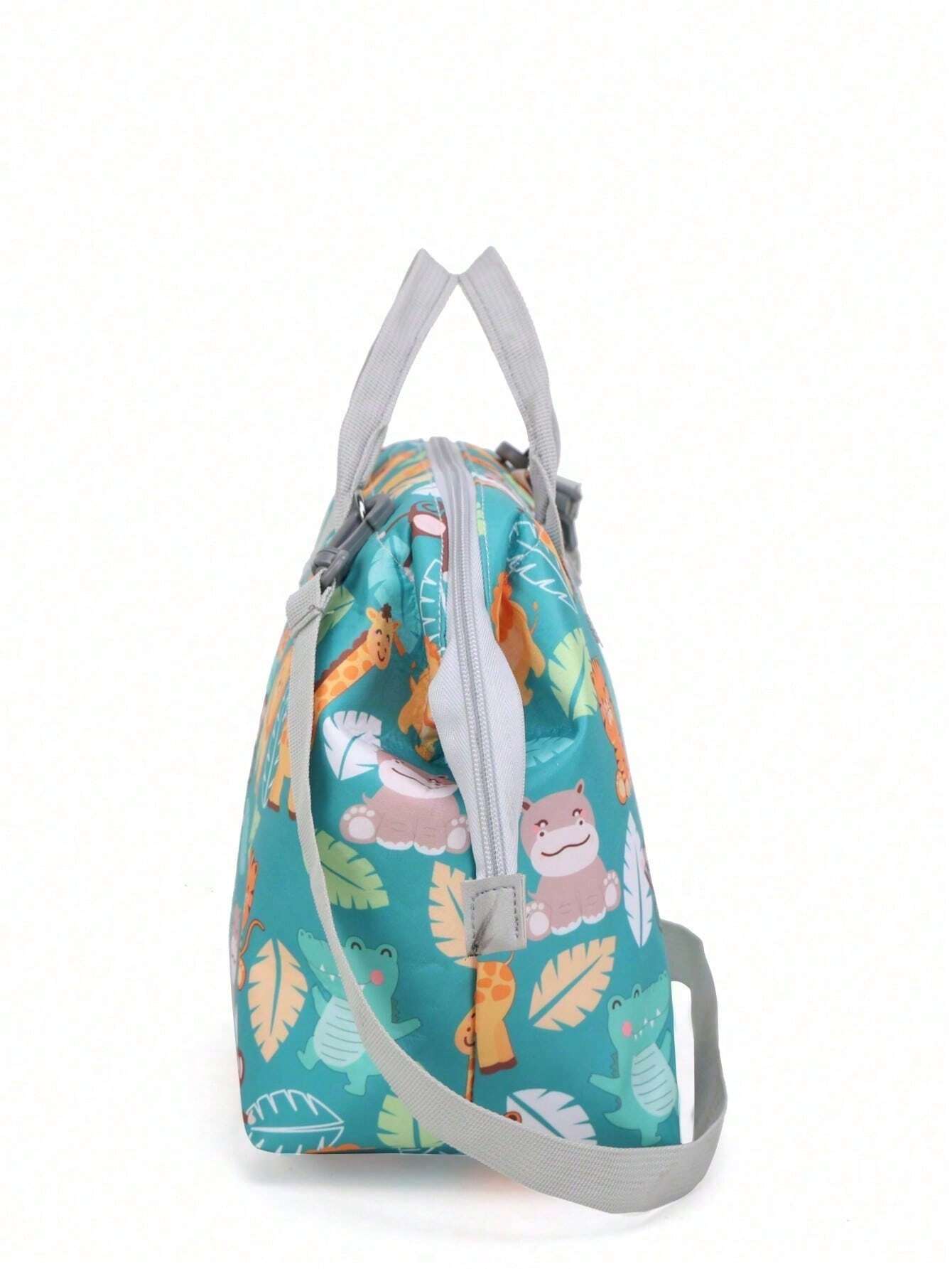  | SHEIN 1-Piece Cute Print Nylon Tote Bag Waterproof Sturdy Large Capacity Shoulder Bag New Light Weight Crossbody Changing Bag | Bags | Shein | OneHub