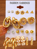  | SHEIN 11pairs Faux Pearl Decor Earrings | Earrings | Shein | OneHub