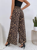 | SHEIN VCAY Leopard Print Wide Leg Pants | Pants | Shein | OneHub