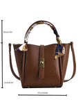 | SHEIN Twilly Scarf Decor Turn Lock Top Handle Bag | Bags | Shein | OneHub