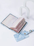  | SHEIN Letter Graphic Marble Pattern Passport Case With Luggage Tag | Card Holder | Shein | OneHub