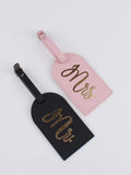  | Shein 2pcs Letter Graphic Luggage Tag | Card Holder | Shein | OneHub