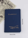 | SHEIN Metallic Airplane & Letter Graphic Passport Case | Card Holder | Shein | OneHub