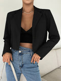  | SHEIN DAZY Single Button Crop Blazer | Blazer | Shein | OneHub