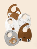  | SHEIN 3pcs Baby Random Bear Pattern Bib | Bags | Shein | OneHub