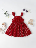  | SHEIN Baby Polka Dot Print Ruffle Trim Dress | Dress | Shein | OneHub