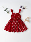  | SHEIN Baby Polka Dot Print Ruffle Trim Dress | Dress | Shein | OneHub