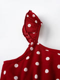  | SHEIN Baby Polka Dot Print Ruffle Trim Dress | Dress | Shein | OneHub