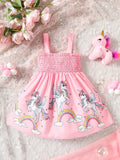  | SHEIN Baby Unicorn Print Cami Dress | Dress | Shein | OneHub