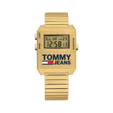  | Tommy Hilfiger Tommy Jeans Expedition Gold Stainless Steel Digital Dial Quartz Unisex Watch - 1791670 | Watches | Tommy Hilfiger | OneHub