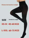 SHEIN 1 Pair Opaque Black Tights, Women's Slim Fit 80D Microfiber Pantyhose, Available In 2 Sizes, Suitable For Spring & Autumn