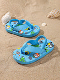  | SHEIN 1 Pair Toddler Cartoon Animal EVA Non-Slip Beach Outdoor Slippers, Summer Lightweight Flip Flops | Shoes | Shein | OneHub