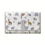 SHEIN 1 Pc Portable Baby Diaper Pad, Multi-Functional Waterproof Diaper Changing Mat, Foldable For Stroller, Convenient Diaper Bag