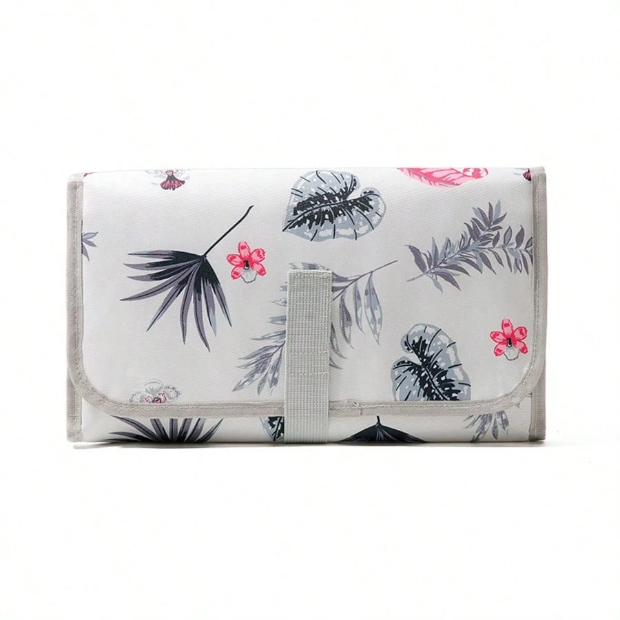 SHEIN 1 Pc Portable Baby Diaper Pad, Multi-Functional Waterproof Diaper Changing Mat, Foldable For Stroller, Convenient Diaper Bag