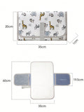 SHEIN 1 Pc Portable Baby Diaper Pad, Multi-Functional Waterproof Diaper Changing Mat, Foldable For Stroller, Convenient Diaper Bag
