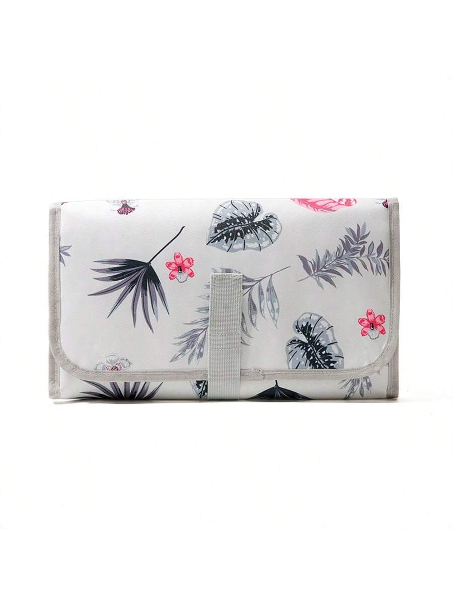 SHEIN 1 Pc Portable Baby Diaper Pad, Multi-Functional Waterproof Diaper Changing Mat, Foldable For Stroller, Convenient Diaper Bag