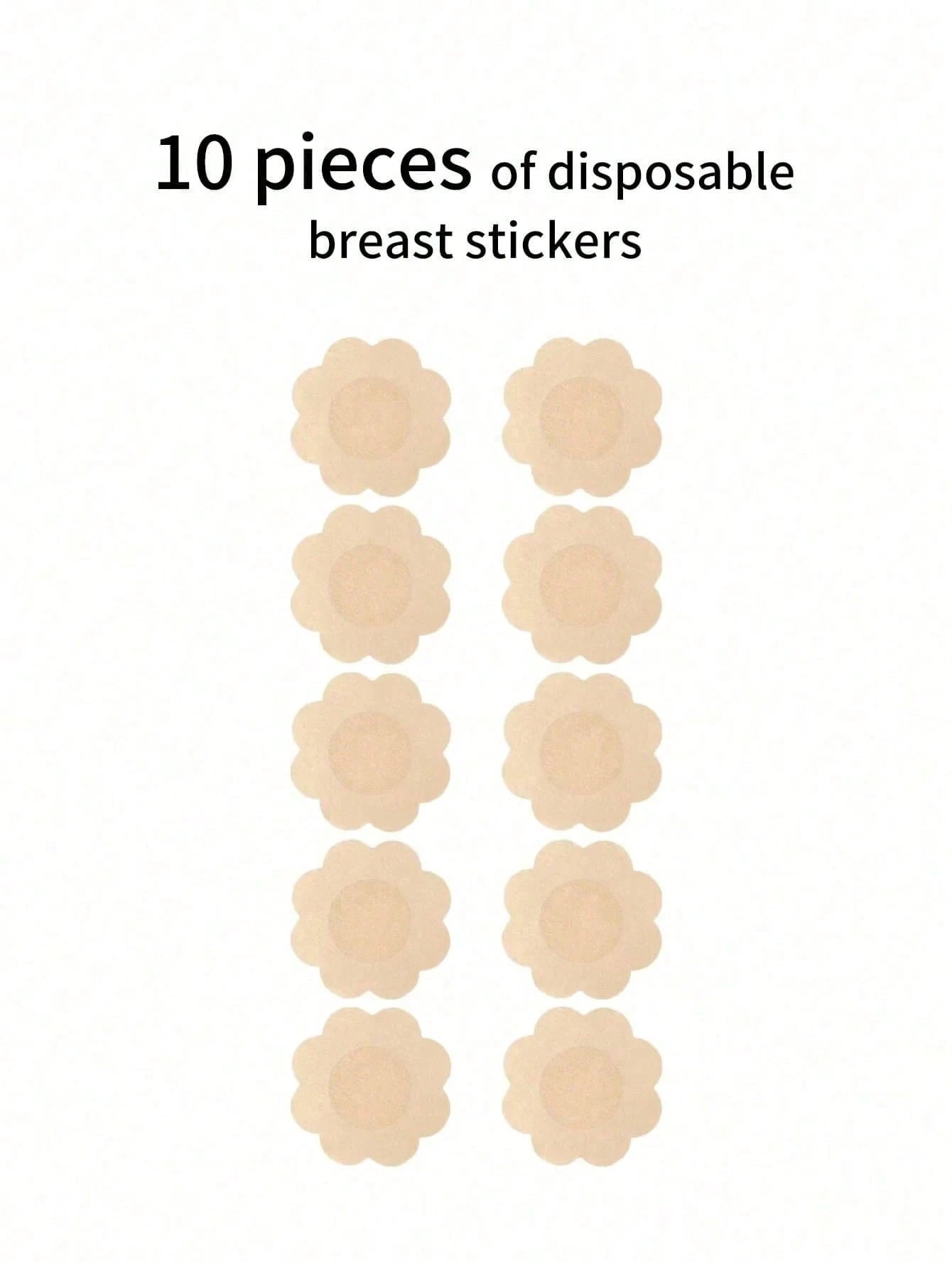  | SHEIN 1pc/10pcs Reusable Strapless Invisible Adhesive Push-Up Bra For Women, Suitable For Wedding/Party Dresses, Seamless Bra, Adhesive Bra | Lingerie | Shein | OneHub