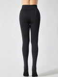  | SHEIN 1pc 280g Thickened Fleece Winter Warm Leggings, Perfect Match For Dresses, Sweaters, Etc. | Tights | Shein | OneHub