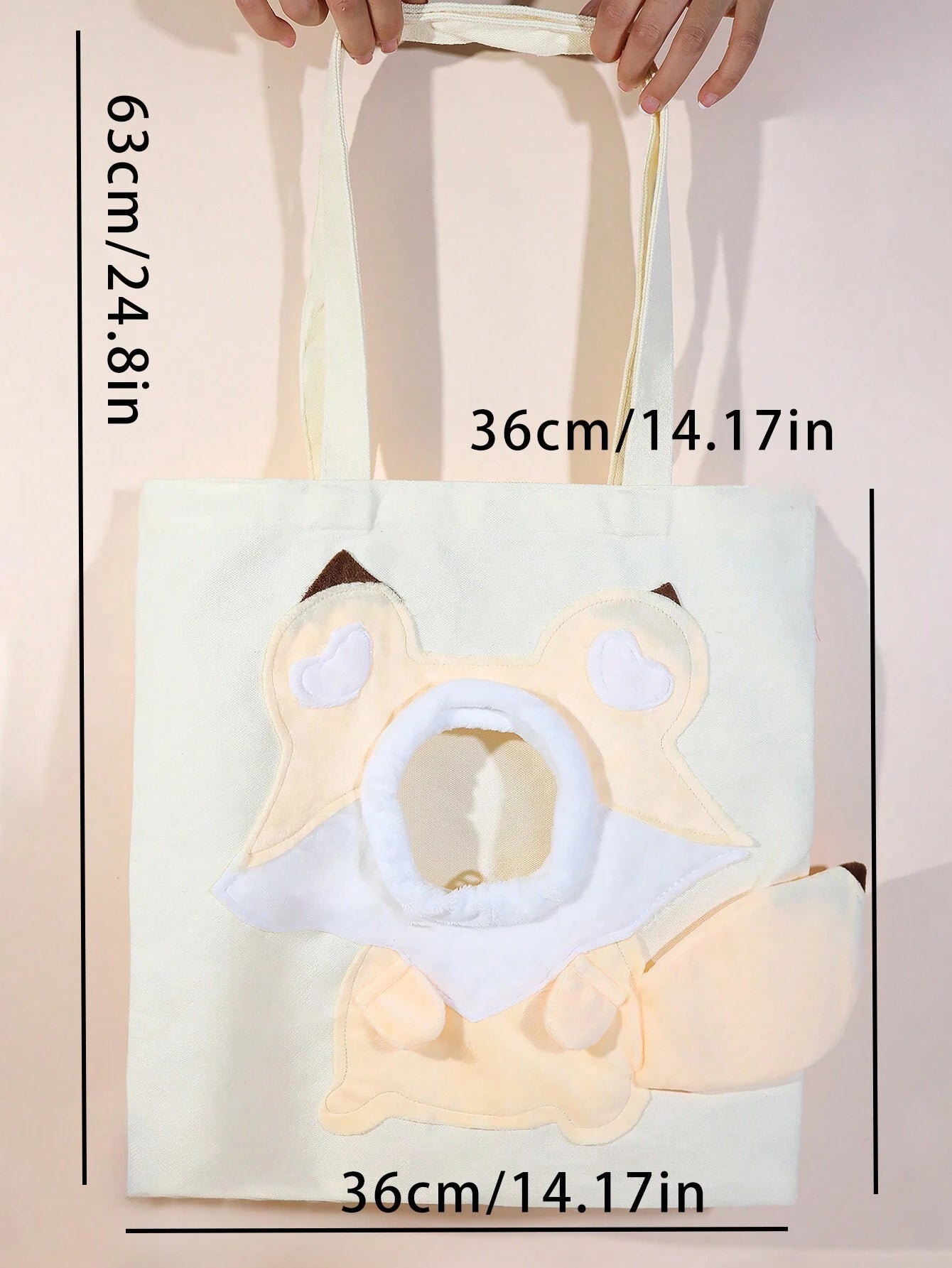  | SHEIN 1pc Cute Animal Shaped Cat Head Out Single Shoulder Bag For Pets Within 5kg | Bag | Shein | OneHub