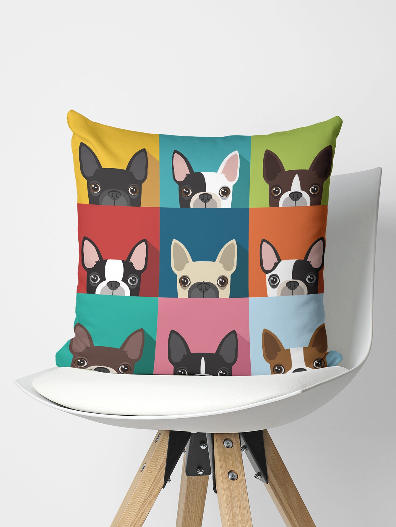  | SHEIN 1pc Cute Square Dog Printed Pillowcase Without Pillow Inner | Pillow Cover | Shein | OneHub