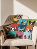  | SHEIN 1pc Cute Square Dog Printed Pillowcase Without Pillow Inner | Pillow Cover | Shein | OneHub