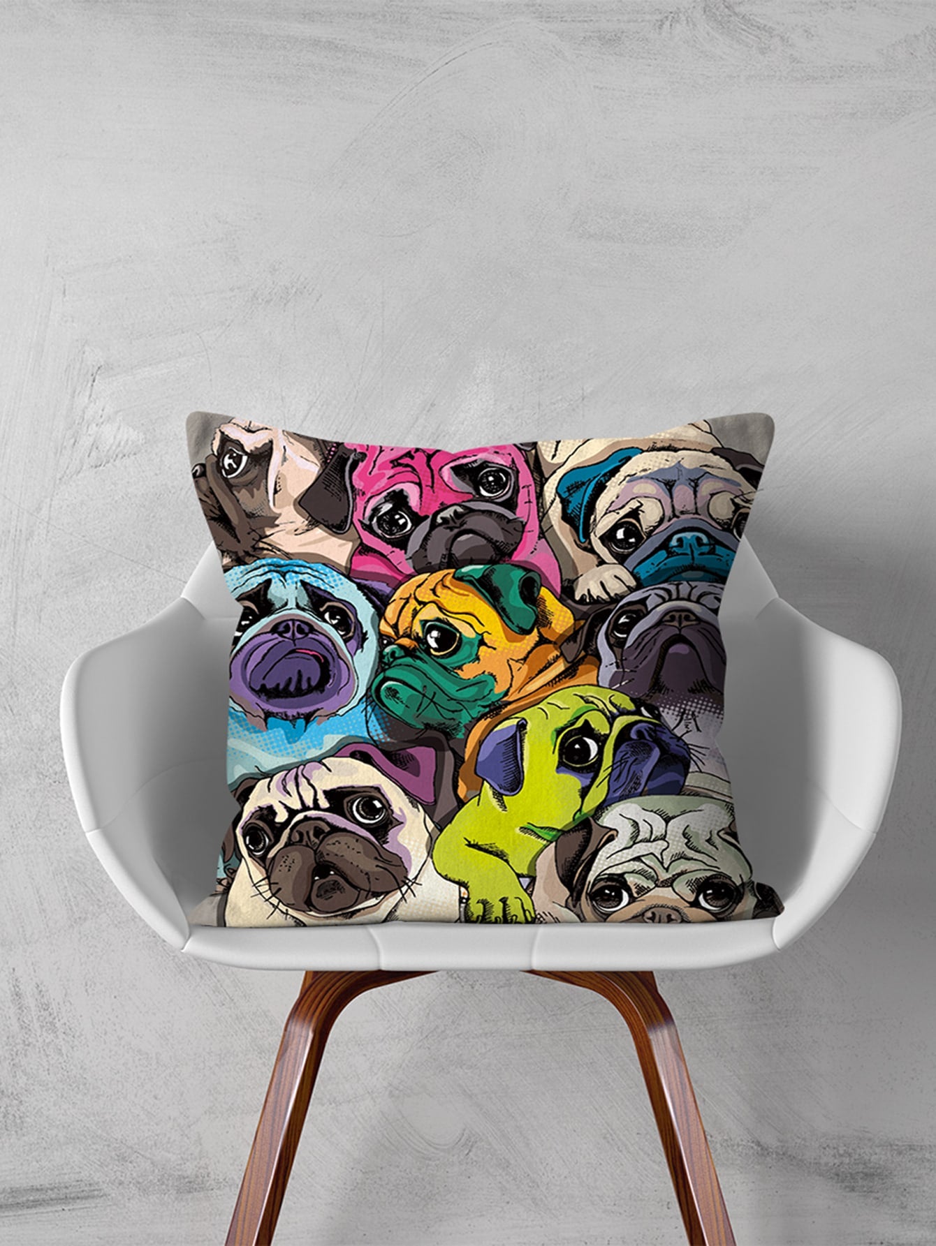  | SHEIN 1pc Dog Pattern Cushion Cover Without Filler | Pillow Cover | Shein | OneHub