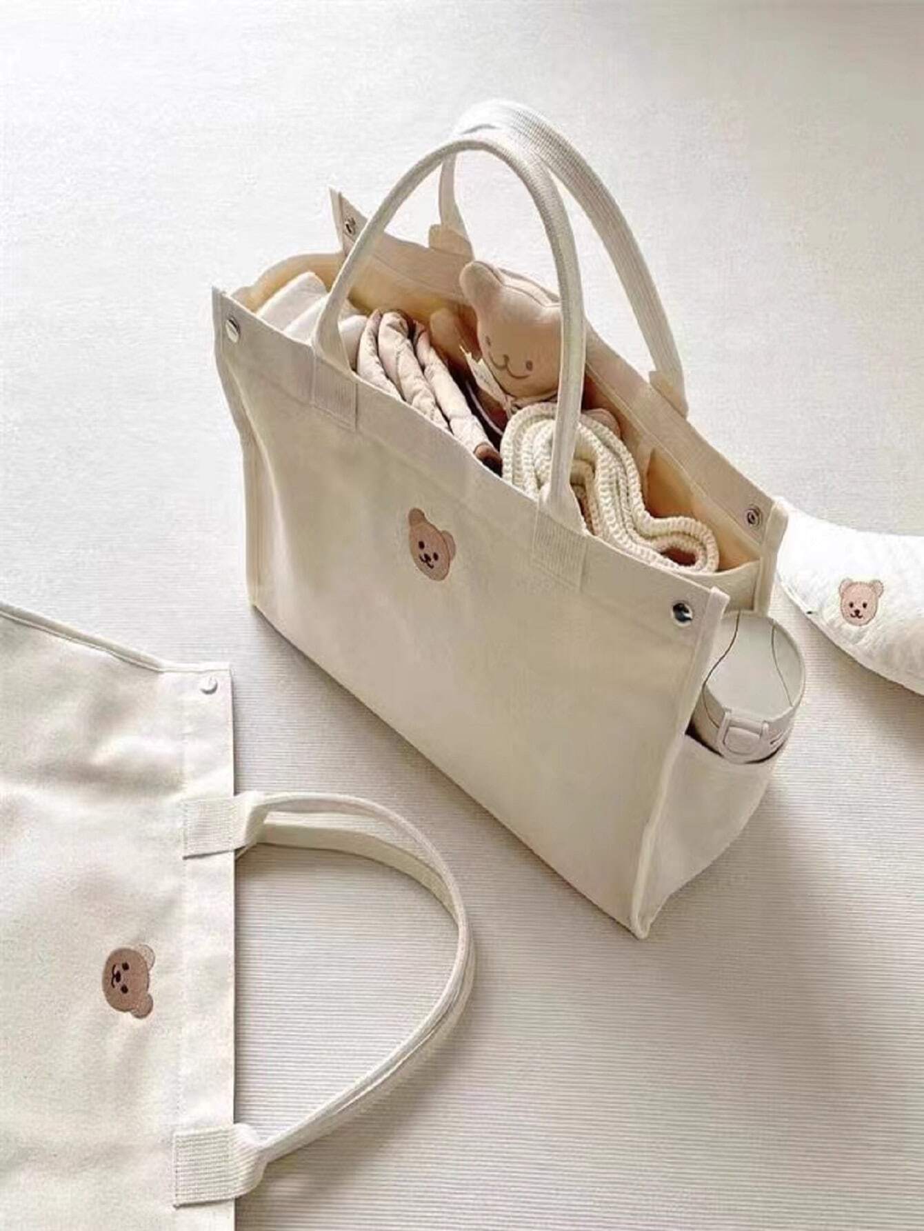  | SHEIN 1pc Fashionable Mommy Bag For Maternal And Infant, Portable And Suitable For Daily Use, Waterproof Shoulder Bag With Ability To Hang On Baby Stroller | Bags | Shein | OneHub