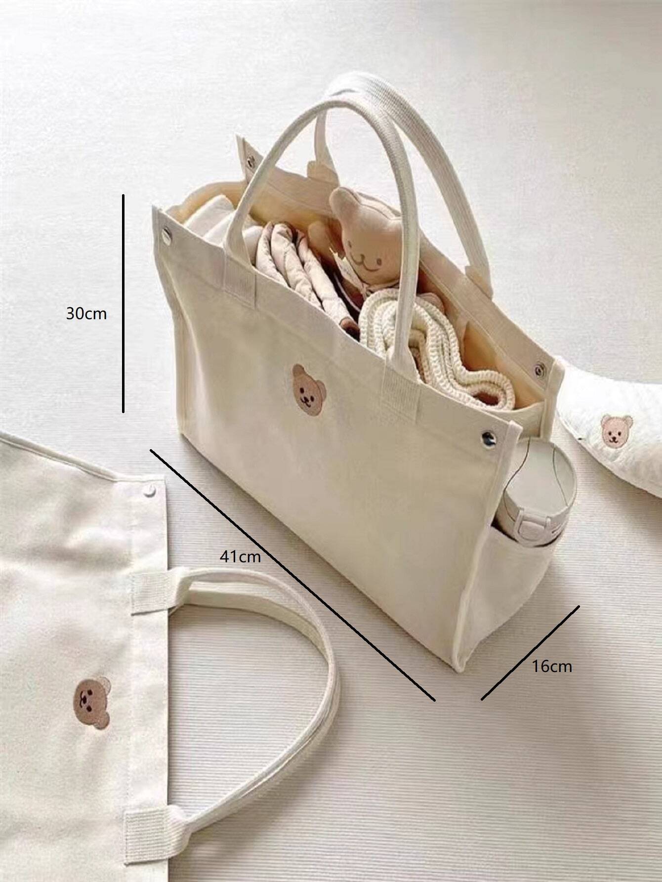  | SHEIN 1pc Fashionable Mommy Bag For Maternal And Infant, Portable And Suitable For Daily Use, Waterproof Shoulder Bag With Ability To Hang On Baby Stroller | Bags | Shein | OneHub