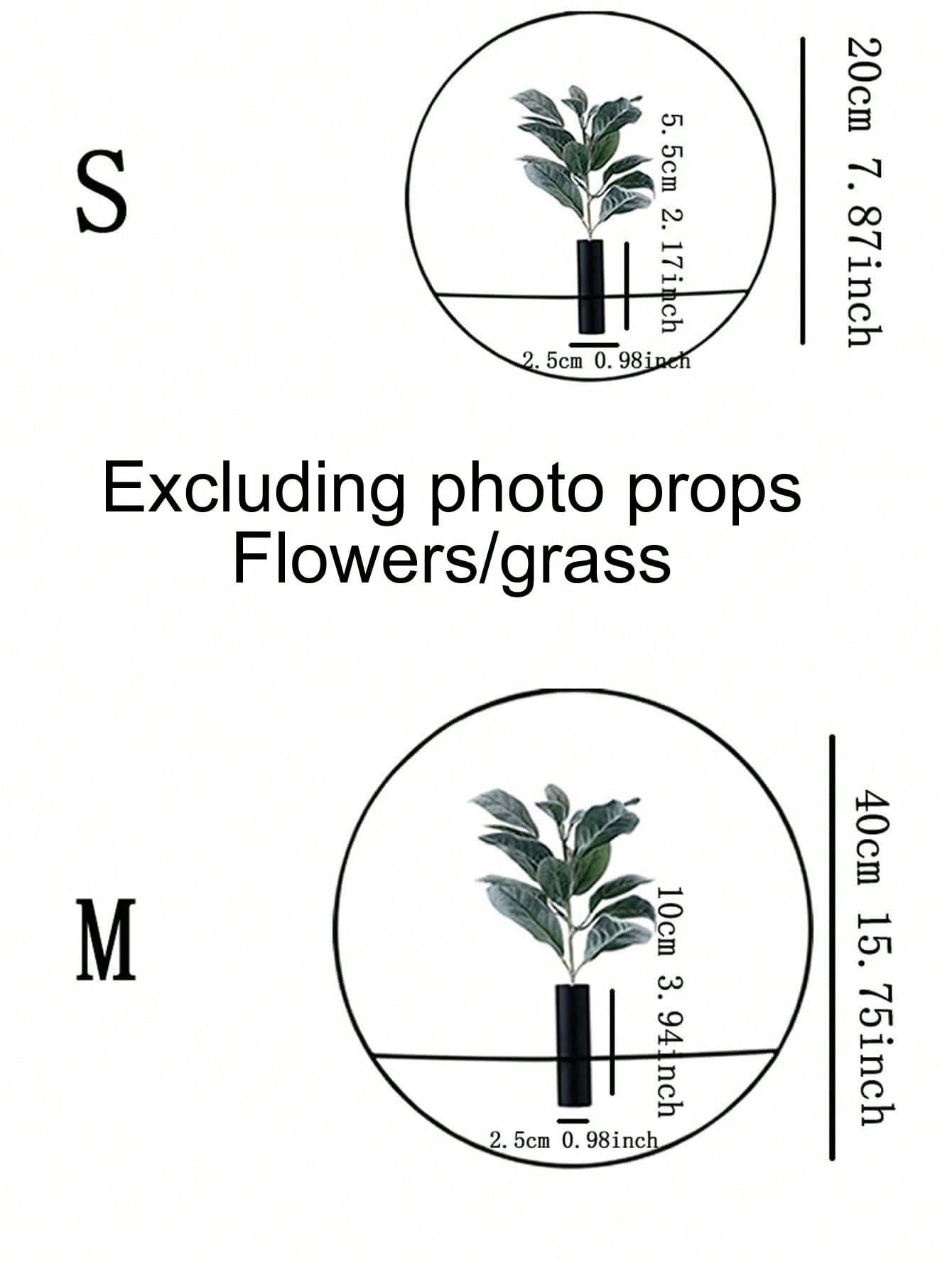  | SHEIN Foyer Wall Hanging Flower Vase (nails And Flowers Not Included) | Home Decor | Shein | OneHub