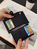  | SHEIN 1pc Leather Card Holder Coin Purse | Wallet | Shein | OneHub