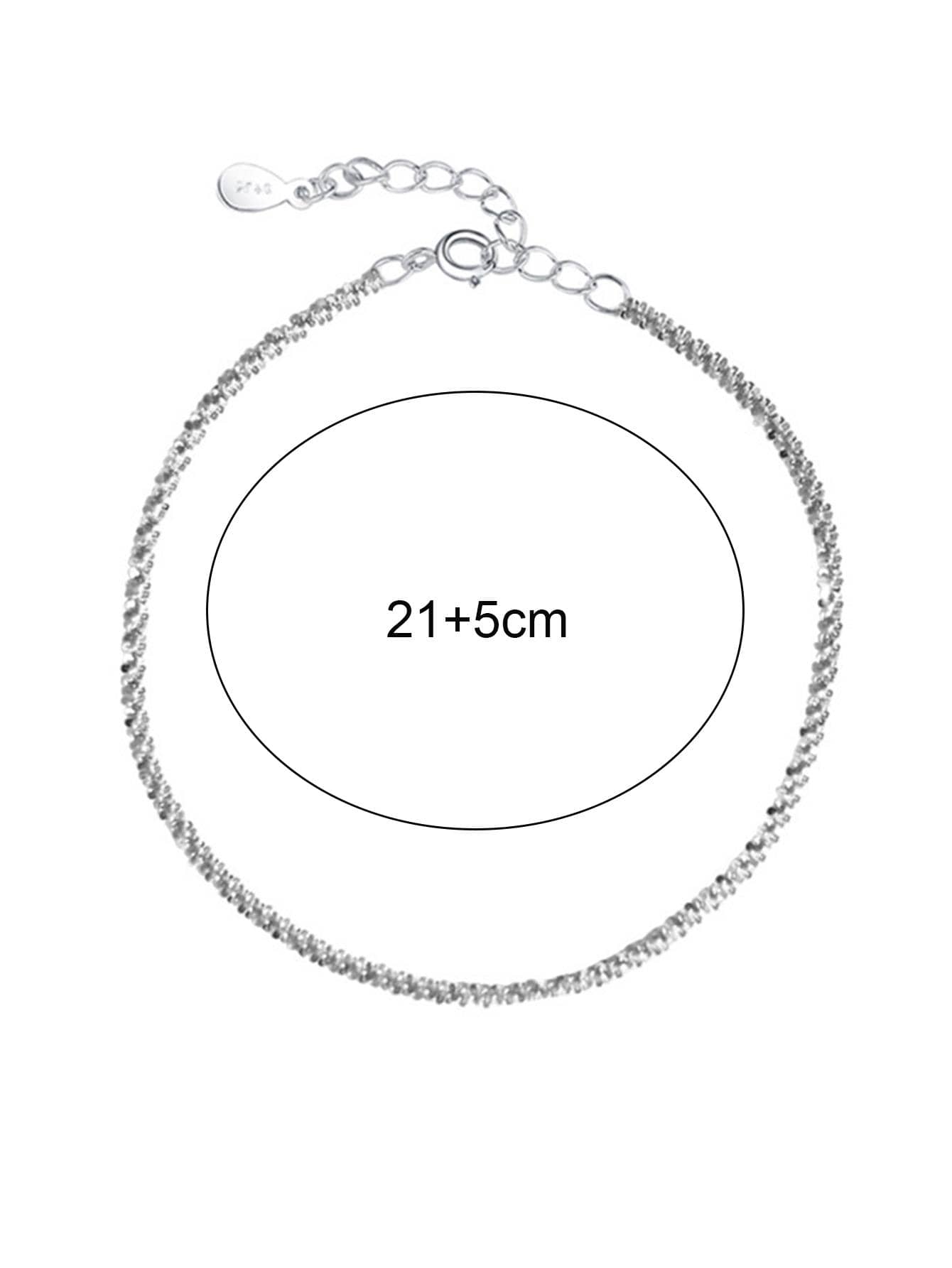  | SHEIN 1pc Luxury Rhinestone Decor Anklet For Women For Daily Decoration |  | Shein | OneHub