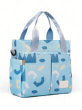  | SHEIN 1pc Multifunctional Mother & Baby Diaper Bag Fashionable Printed Waterproof Cloth Bag Women Handbag Baby Bottle Storage Bag | Bags | Shein | OneHub