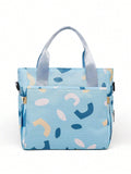  | SHEIN 1pc Multifunctional Mother & Baby Diaper Bag Fashionable Printed Waterproof Cloth Bag Women Handbag Baby Bottle Storage Bag | Bags | Shein | OneHub