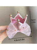  | SHEIN 1pc Pet Hair Clip With Bowknot & Crown Design, Suitable For Dogs And Cats | Dress | Shein | OneHub