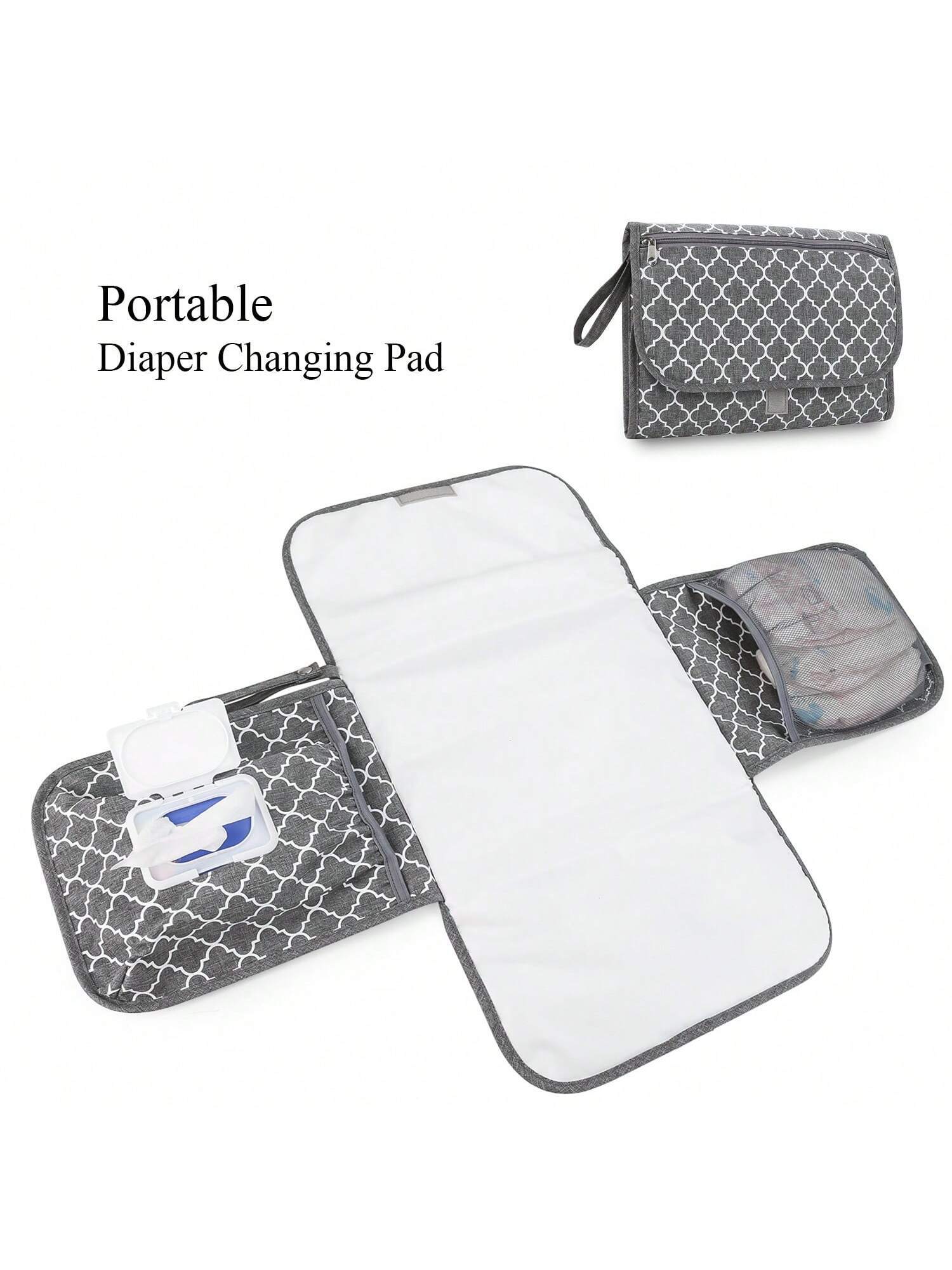  | SHEIN 1pc Portable Diaper Changing Pad For Baby, Suitable For Diaper Bag Or Changing Table Mat. Multifunctional Wet Wipes Bag Mommy Bag Accessory, Essential Item For Newborn Baby | Bags | Shein | OneHub