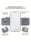  | SHEIN 1pc Portable Diaper Changing Pad For Baby, Suitable For Diaper Bag Or Changing Table Mat. Multifunctional Wet Wipes Bag Mommy Bag Accessory, Essential Item For Newborn Baby | Bags | Shein | OneHub