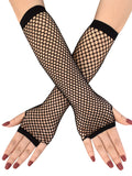  | SHEIN 1pc Solid Fishnet Fingerless Gloves | Gloves | Shein | OneHub
