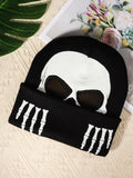  | SHEIN 1pc Women Cartoon Skull Pattern Fashion Beanie Hat For Winter | Cap | Shein | OneHub