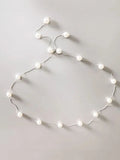  | SHEIN 1pc Women Faux Pearl Decor Elegant Chain Belt For Dress Decoration | Belt | Shein | OneHub