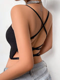  | SHEIN 1pc Women's Comfortable Black Seamless Backless Underwear | Sports Bra | Shein | OneHub