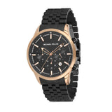 Michael Fellini Two-tone Stainless Steel Silver Dial Quartz Watch for Men - MF2258-5