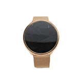  | Michael Fellini Rose Gold Mesh Bracelet Black Dial Quartz Unisex Watch- MF2239-3 | Watches | Michael Fellini | OneHub
