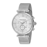  | Michael Fellini Silver Mesh Bracelet Silver Dial Quartz Watch for Men - MF2256-1 | Watches | Michael Fellini | OneHub