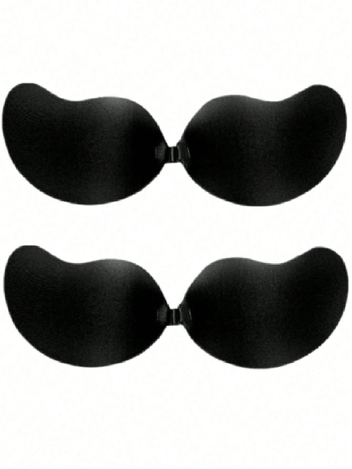  | SHEIN 2Pairs Of Push Up Adhesive Bras: Silicone Backless Nipple Stickers, Self-Adhesive Strapless Mango Shaped Bras, Invisible Bras For Dresses And Wedding Gowns, Summer Essential | Lingerie | Shein | OneHub