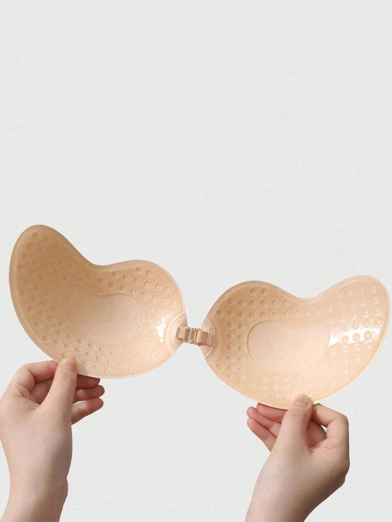  | SHEIN 2Pairs Of Push Up Adhesive Bras: Silicone Backless Nipple Stickers, Self-Adhesive Strapless Mango Shaped Bras, Invisible Bras For Dresses And Wedding Gowns, Summer Essential | Lingerie | Shein | OneHub