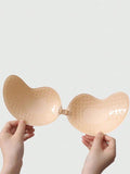  | SHEIN 2Pairs Of Push Up Adhesive Bras: Silicone Backless Nipple Stickers, Self-Adhesive Strapless Mango Shaped Bras, Invisible Bras For Dresses And Wedding Gowns, Summer Essential | Lingerie | Shein | OneHub
