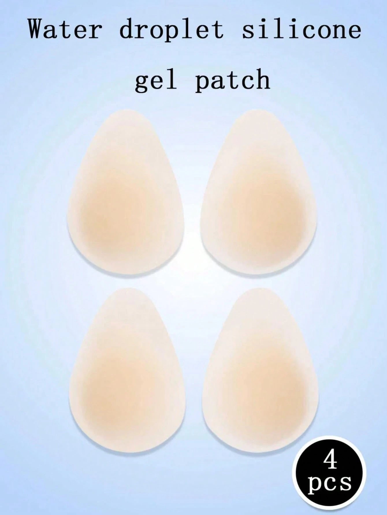  | SHEIN 2/4pcs Water Drop Shaped Silicone Nipple Covers - Invisible Seamless Lightweight Comfortable Adhesive Breast Petals For Dresses And Camisoles, Summer Exclusive | Lingerie | Shein | OneHub