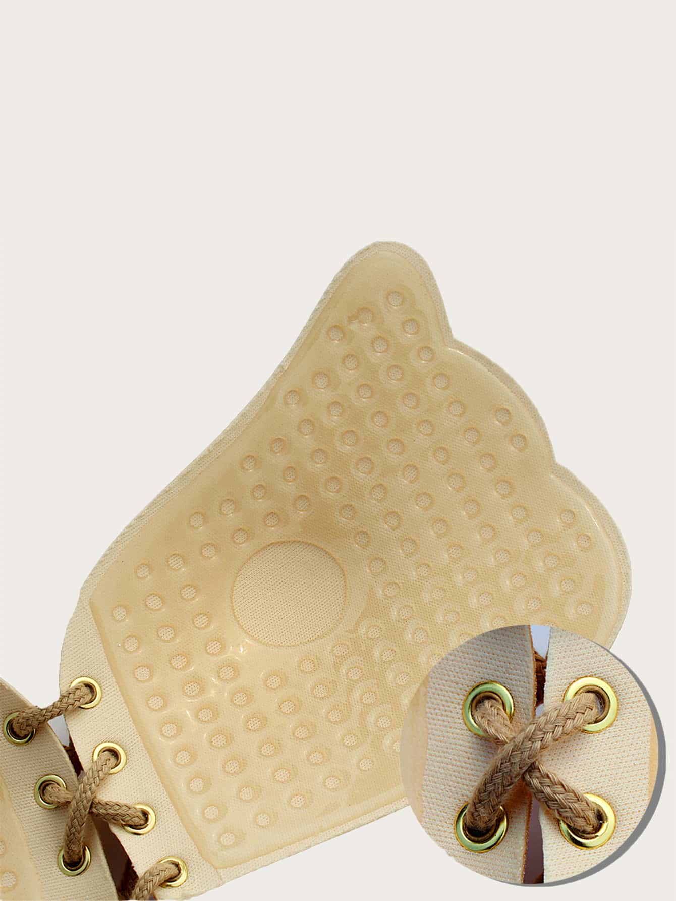  | SHEIN 2packs Grommet Lace Up Drawstring Design Self Adhesive Bra | Lingerie | Shein | OneHub