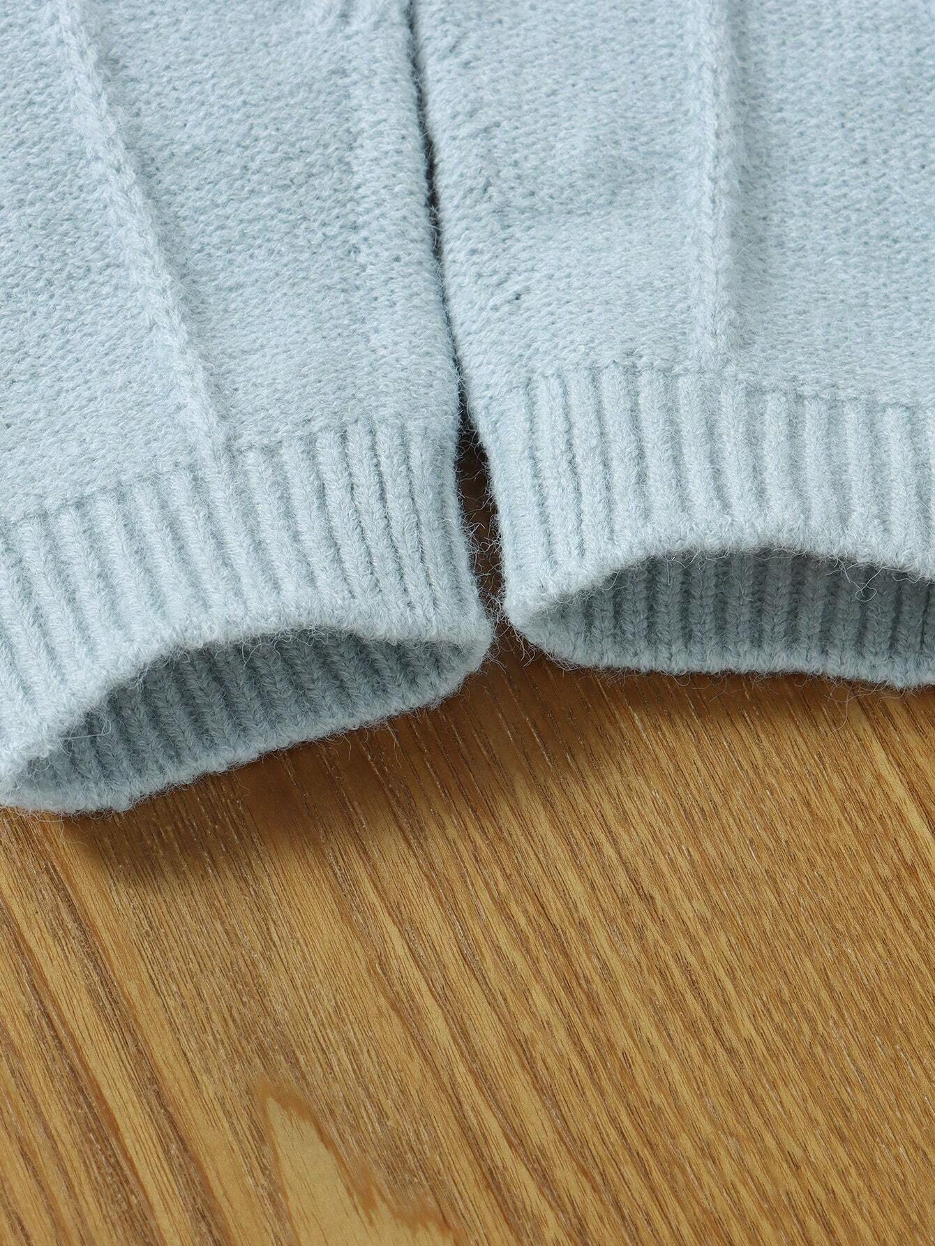  | SHEIN 2pcs/Set Infant Fashionable Knitted Romper & Overalls Lightweight & Soft One-Piece Seamless Jumpsuit With Detachable Hat, Casual And Comfortable | Dress | Shein | OneHub